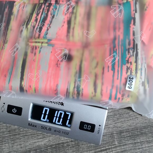 Jamie Sadock Golf Skirt Skort Womens Size 12 Striped Colorful Activewear Stretch - Picture 13 of 13